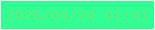 文字の大きさ：2、枠の色：f6fbea、背景の色：32ff93、文字の色：60e981 無料ブログパーツのブログ時計