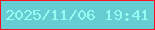 文字の大きさ：3、枠の色：f71222、背景の色：66ced3、文字の色：98fcf3 無料ブログパーツのブログ時計