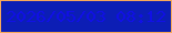 文字の大きさ：5、枠の色：f7a85a、背景の色：0c1eb5、文字の色：1110e5 無料ブログパーツのブログ時計