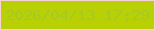 文字の大きさ：1、枠の色：f7d2d8、背景の色：b9d104、文字の色：a7c923 無料ブログパーツのブログ時計