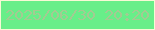 文字の大きさ：5、枠の色：f7f9d5、背景の色：68ee89、文字の色：a3cb92 無料ブログパーツのブログ時計