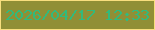 文字の大きさ：2、枠の色：f8de7e、背景の色：908f36、文字の色：32ba7c 無料ブログパーツのブログ時計