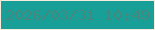 文字の大きさ：1、枠の色：f8eadc、背景の色：189f98、文字の色：48877d 無料ブログパーツのブログ時計