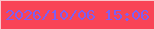 文字の大きさ：4、枠の色：f9c7cb、背景の色：f94456、文字の色：7e5ef2 無料ブログパーツのブログ時計