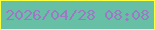 文字の大きさ：1、枠の色：faff3e、背景の色：67bfa6、文字の色：9c79c2 無料ブログパーツのブログ時計