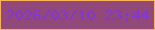 文字の大きさ：5、枠の色：fbb358、背景の色：924878、文字の色：8136d7 無料ブログパーツのブログ時計
