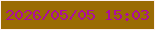 文字の大きさ：4、枠の色：fdf1f0、背景の色：9a6b03、文字の色：ad0c9e 無料ブログパーツのブログ時計