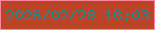 文字の大きさ：4、枠の色：fe859c、背景の色：bb4326、文字の色：278491 無料ブログパーツのブログ時計