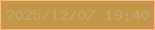 文字の大きさ：4、枠の色：feb982、背景の色：c4964a、文字の色：bda668 無料ブログパーツのブログ時計