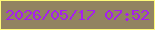 文字の大きさ：3、枠の色：fefa7a、背景の色：928361、文字の色：a61eef 無料ブログパーツのブログ時計