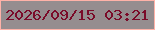 文字の大きさ：1、枠の色：ffb2a8、背景の色：958d8f、文字の色：7a0b29 無料ブログパーツのブログ時計