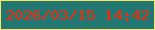 文字の大きさ：2、枠の色：ffe662、背景の色：237773、文字の色：f22d0b 無料ブログパーツのブログ時計